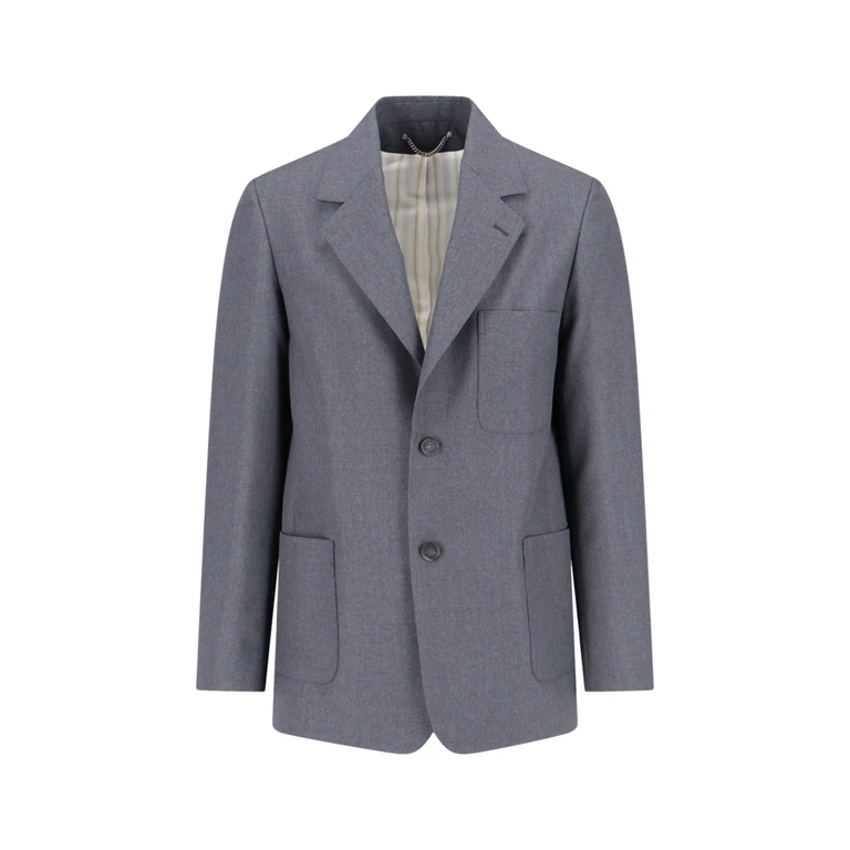 Jackets Grey Main Fabric: Virgin Wool - Men