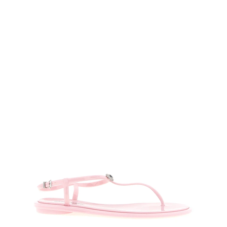 Mach & Mach Multicolor Pvc Flat Sandals - Women