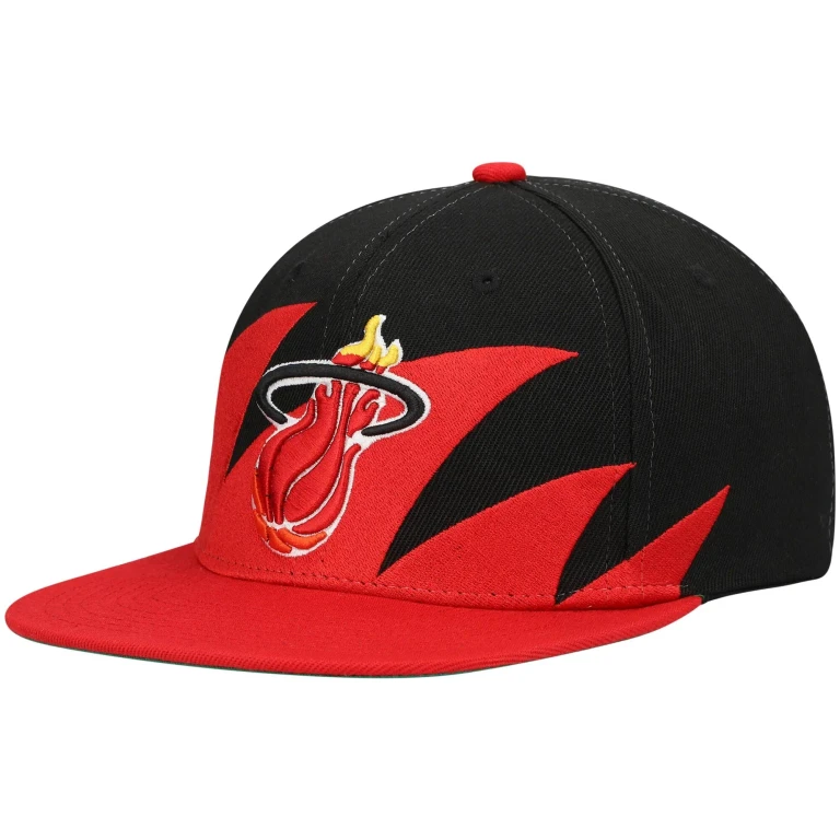 Men's NBA Sharktooth Snapback Hwc Heat Snapback Caps