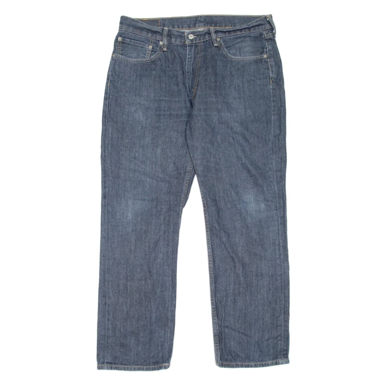 LEVI'S 514 Jeans Mens Blue Slim Straight W36 L30