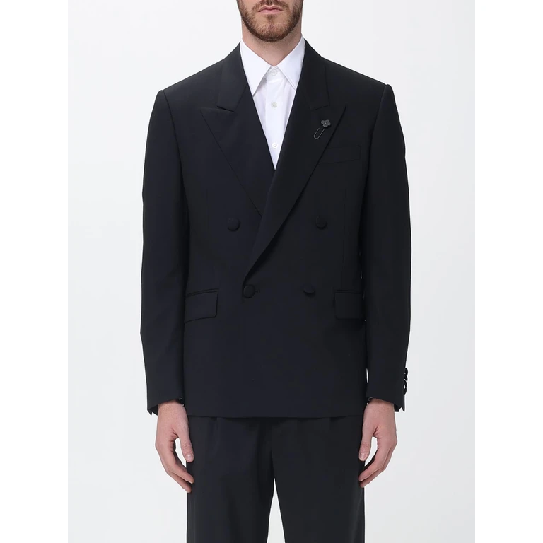 Double-Breasted Wool Blazer (PA5810EIPAE66302999)