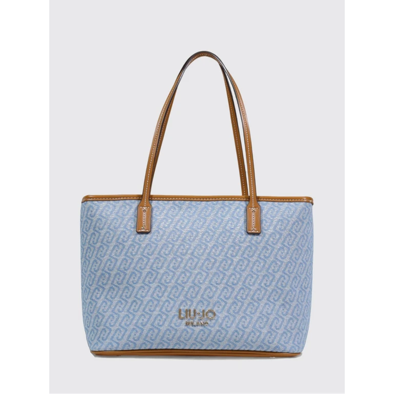 LIU JO Tote Bag Woman color Gnawed Blue (AA6071T379A09C45)