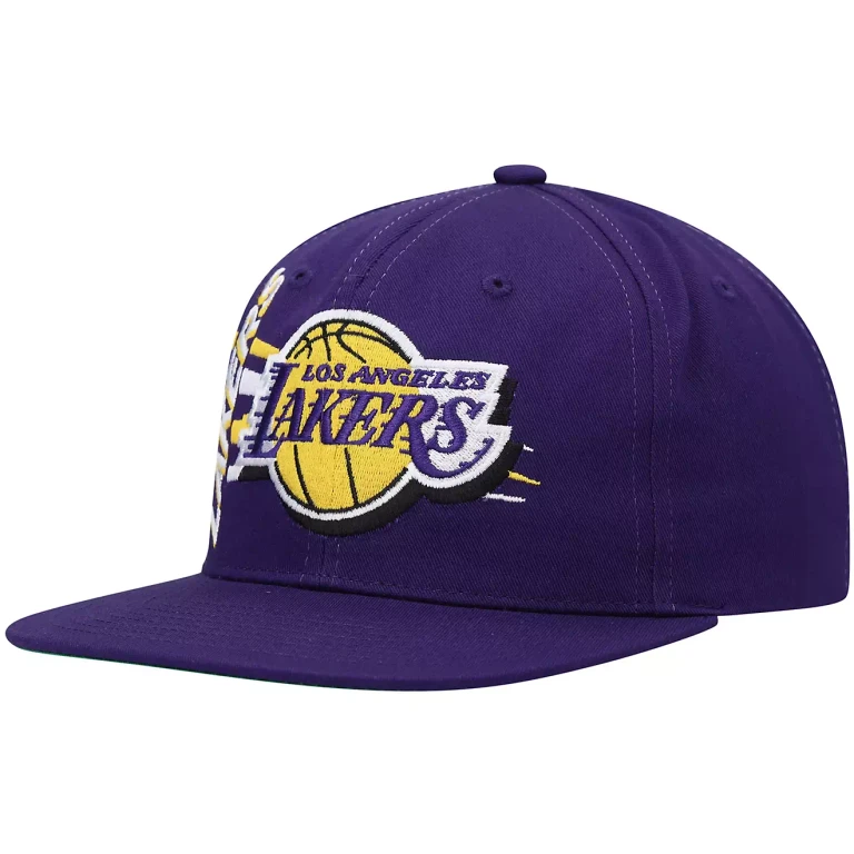 Men's NBA Retro Bolt Deadstock Snapback Lakers Snapback Caps