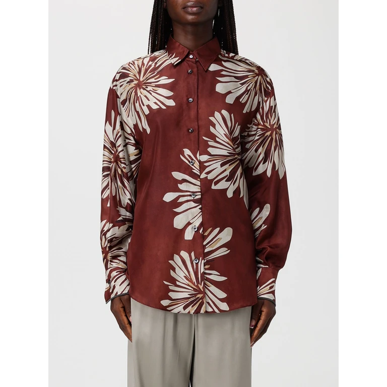 Shirt Woman color Burgundy (MQ967RH206C008)