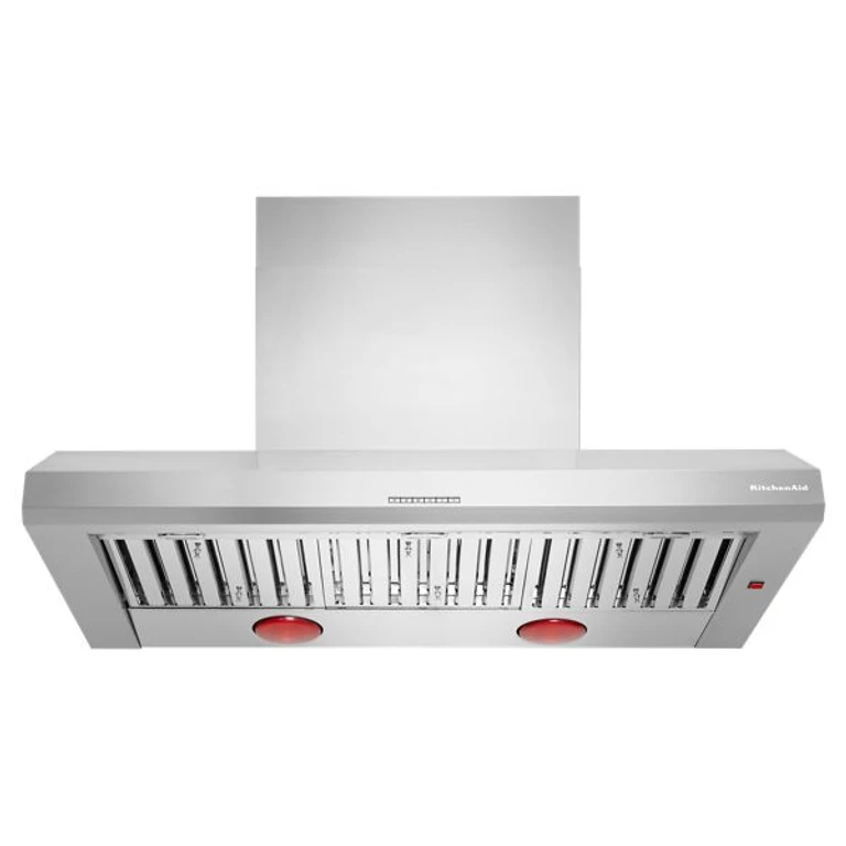 48'' 585 Or 1170 Cfm Motor Class Commercial-Style Wall-Mount Canopy Range Hood in Steel