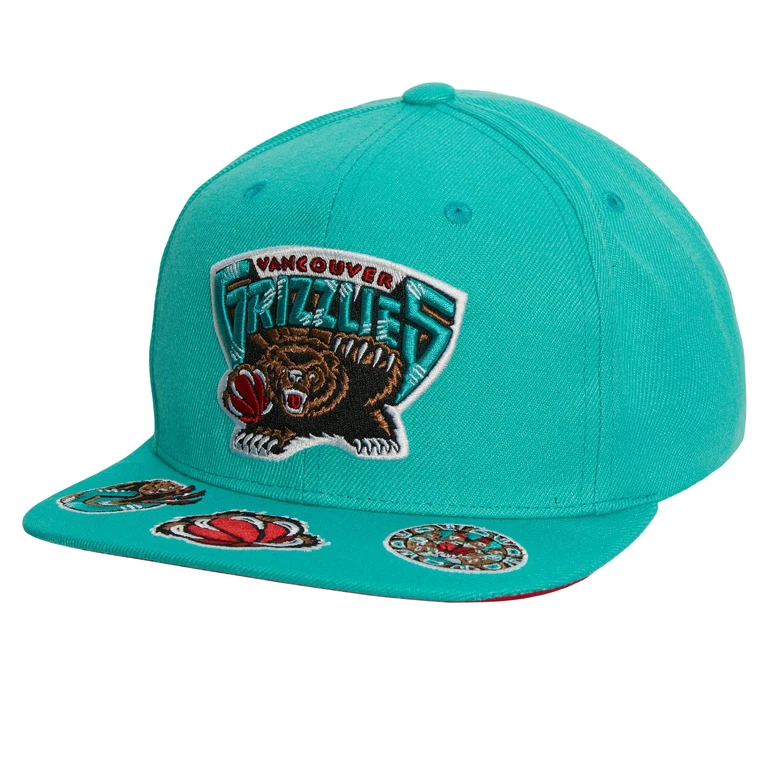 Men's NBA Front Face Snapback Hwc Grizzlies Snapback Caps