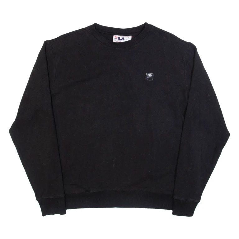 FILA Mens Sweatshirt Black L