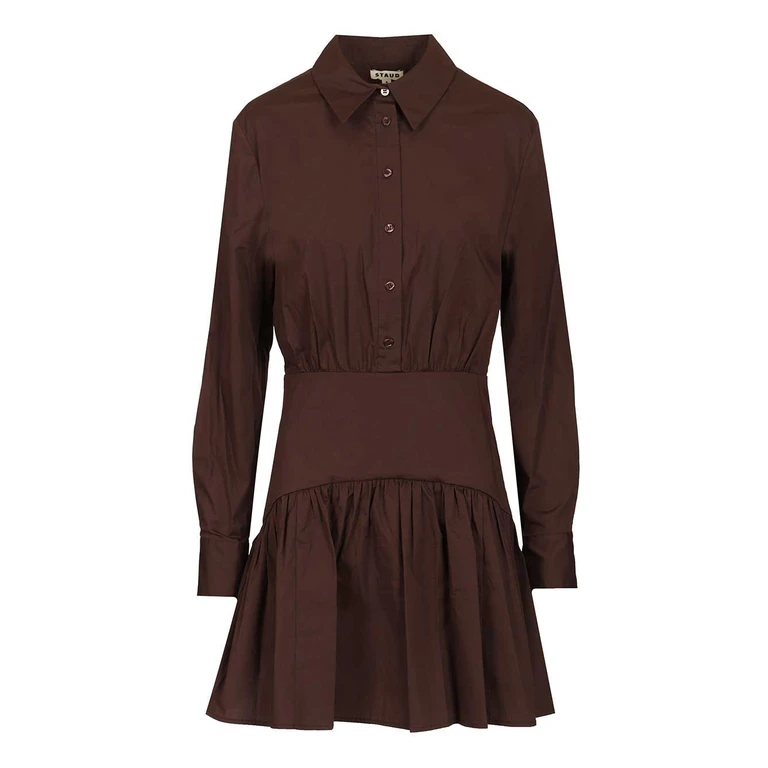 Staud Robe Au Genou - Blanc (R25S2112YPIDMS)