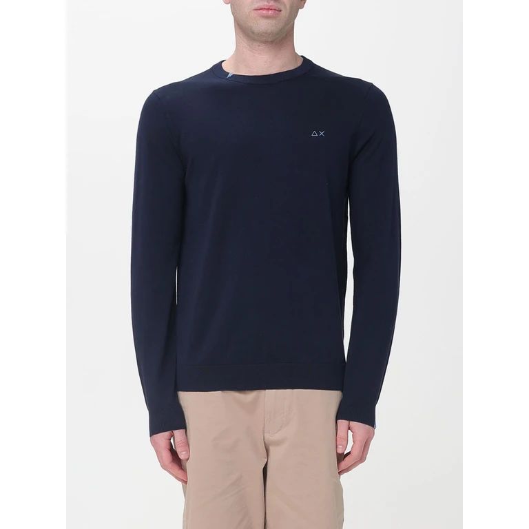 SUN68 Sweater Men color Navy (K3610107)
