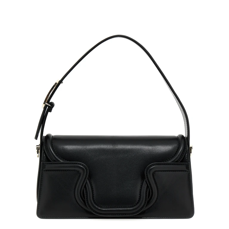 Valentino Garavani Black Leather Shoulder Bag - Women