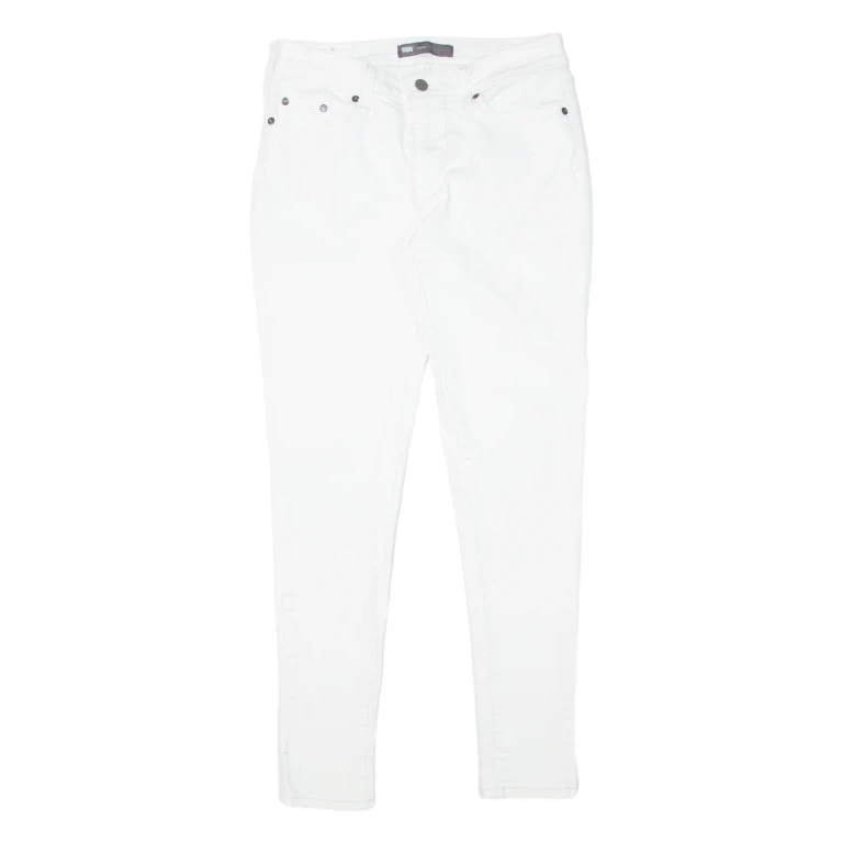 LEVI'S Legging Womens Jeans White Slim Skinny W29 L30