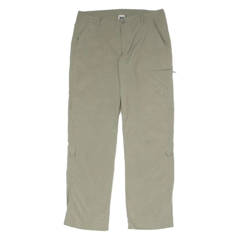 THE NORTH FACE Outdoor Womens Trousers Grey Regular Straight Nylon W34 L30