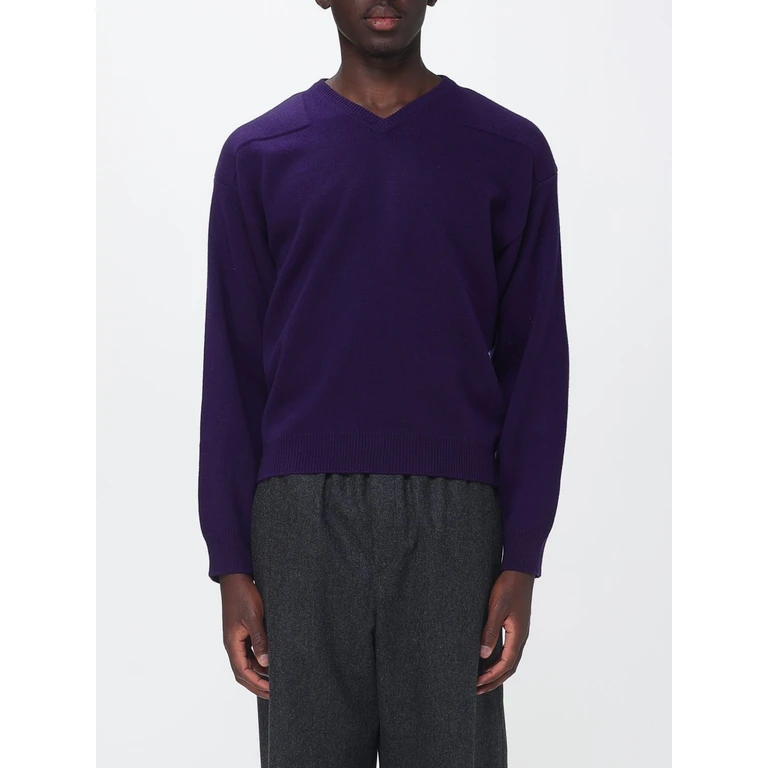 V-Neck Long-Sleeved Wool Blend Jumper (J22GP0285J14851511)