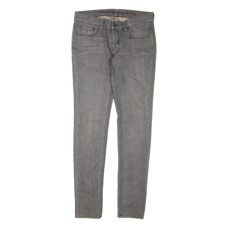 TED BAKER Womens Jeans Grey Regular Skinny W30 L33