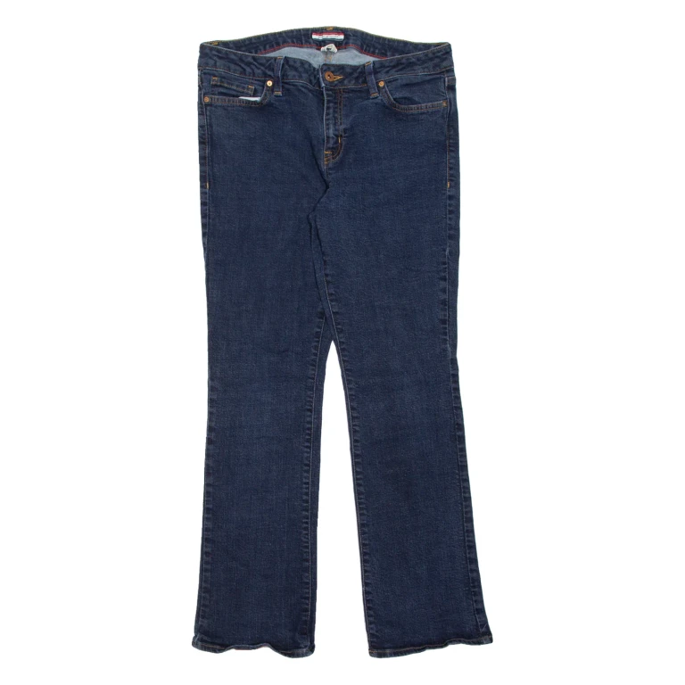 TOMMY HILFIGER Womens Jeans Blue Regular Bootcut W32 L29