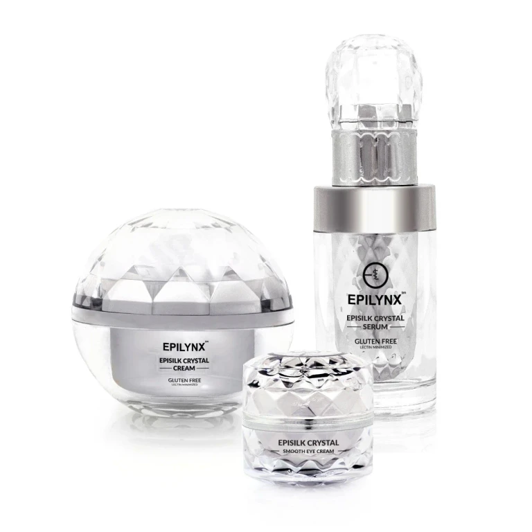 Wrinkle Smoothing Hydration Set for Sensitive Skin - Vegan, Gluten-Free 3-Piece Brightening & Firming Collection