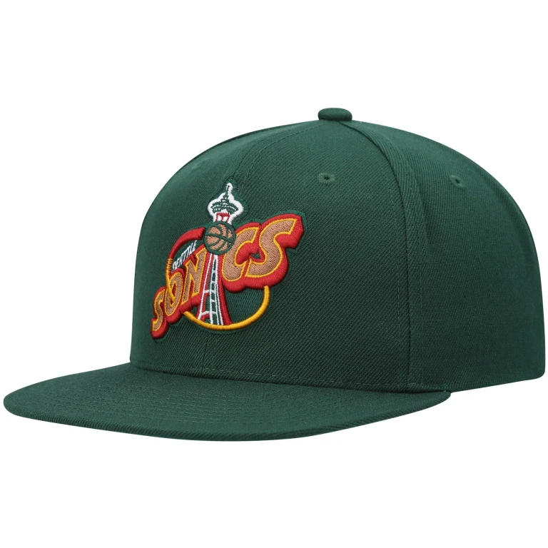 Men's NBA Team Ground 2.0 Snapback Hwc Supersonics Snapback Caps