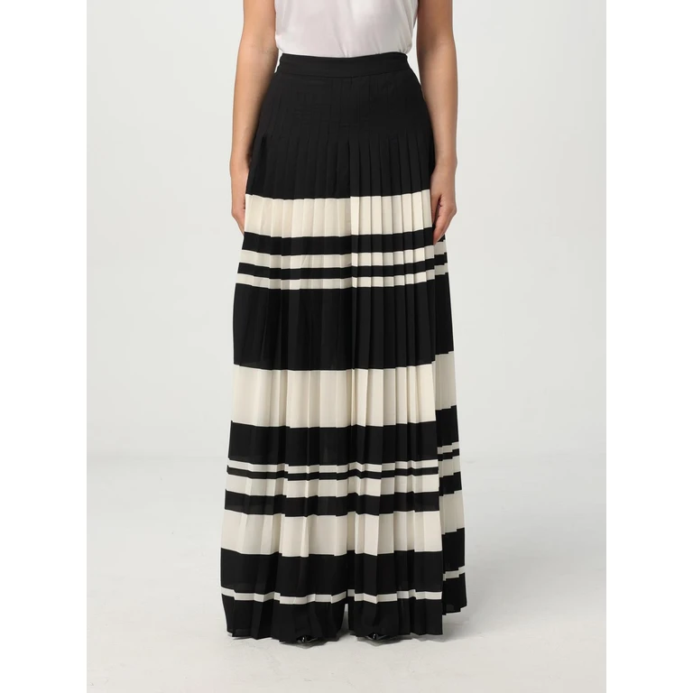 Pants Woman color Cream (200970173001CREAM/BLACK)