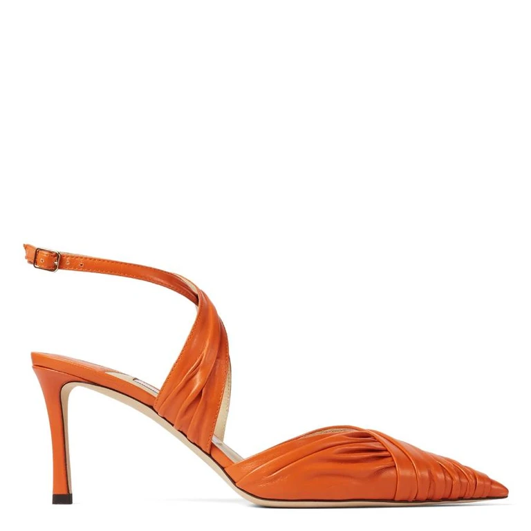 Basil 75 Pointed-Toe Slingback Pumps, Brand Size 40 ( US Size 10 )
