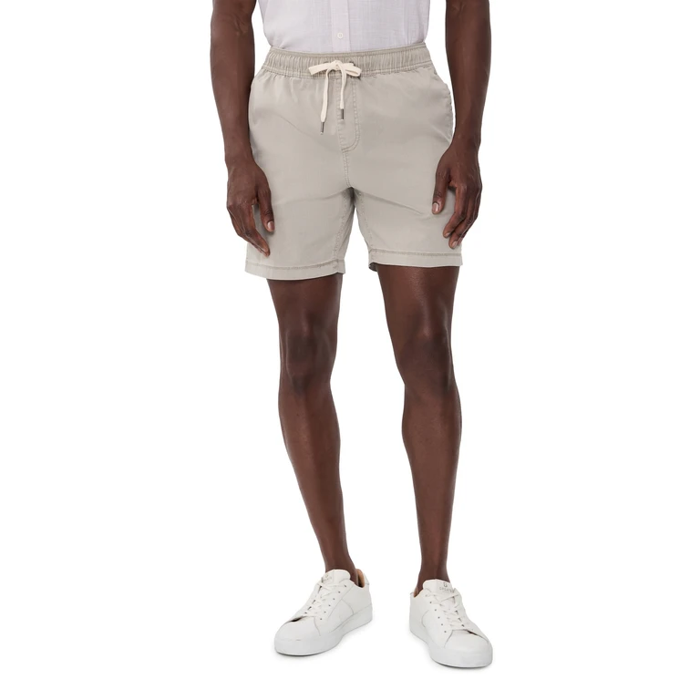 Cruz Drawstring Shorts 7 Washed Grey XXL
