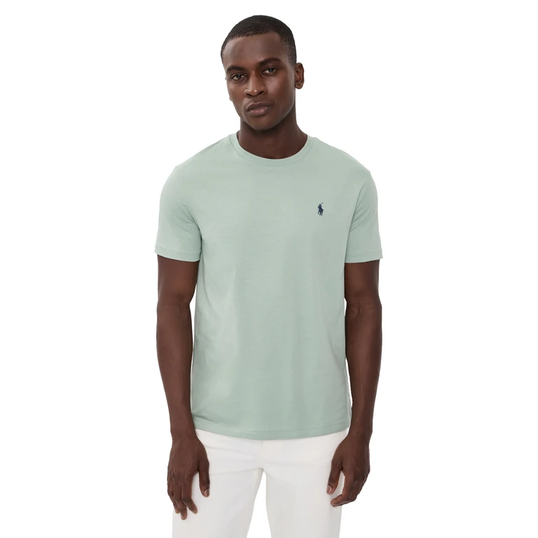Standard Fit Jersey Crewneck Tee Light Green L