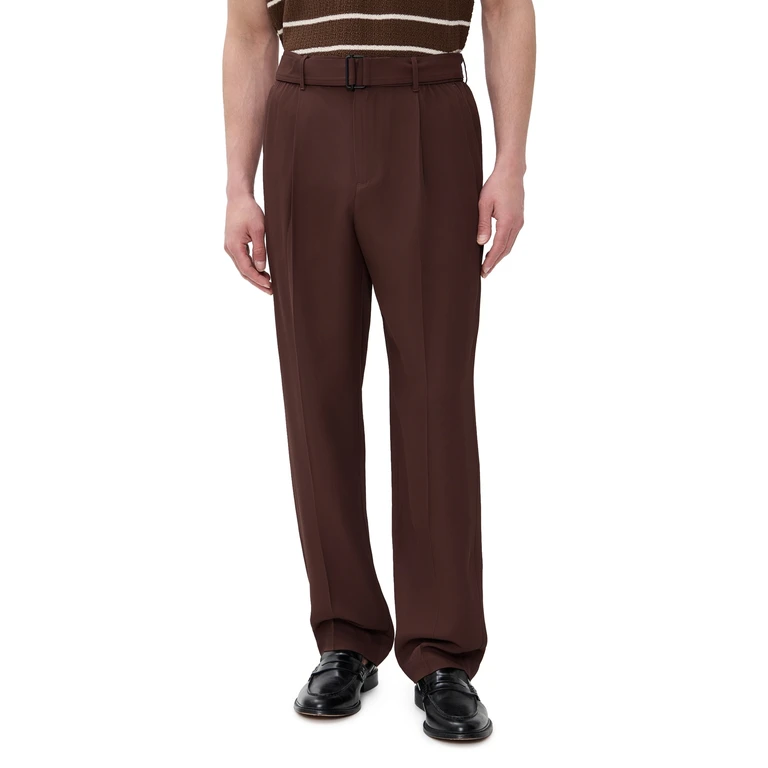 SIMKHAI Elvis Trousers Chocolate S