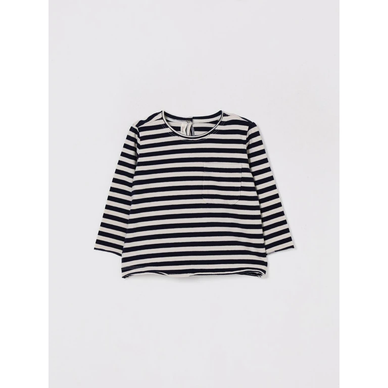 T-Shirt Kids color Beige (SJS2MNNATURALE/BLU)