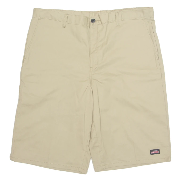 DICKIES Mens Workwear Shorts Beige XL W41