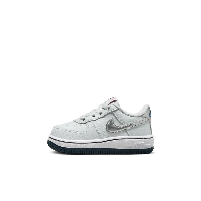 Toddlers Force 1 'Pure Platinum Barely Grape' Sneakers