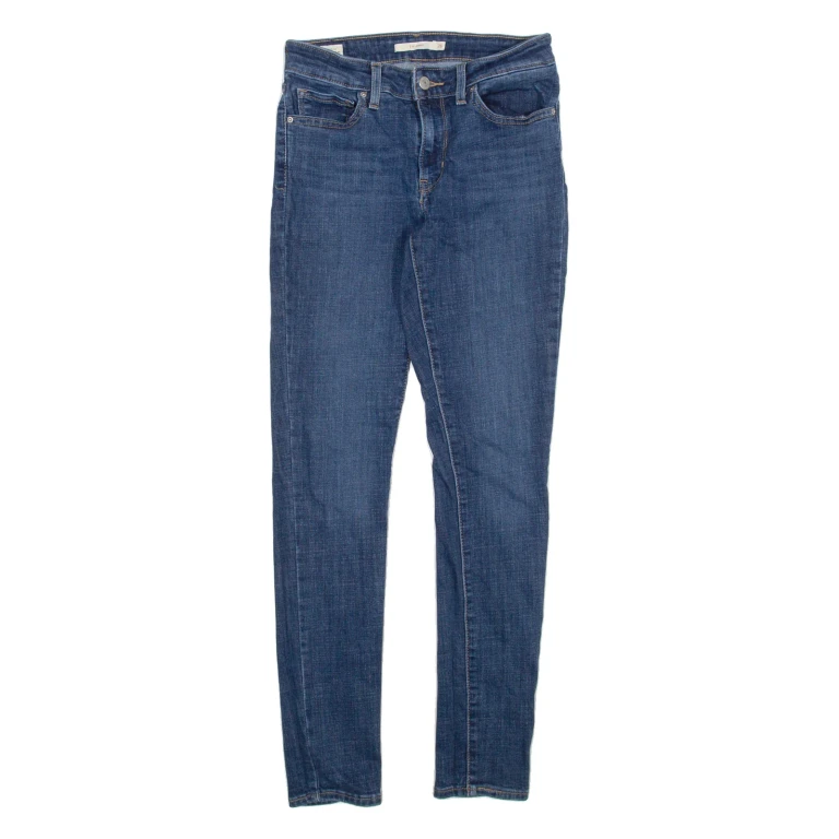 LEVI'S Big E Womens Jeans Blue Regular Skinny W26 L27