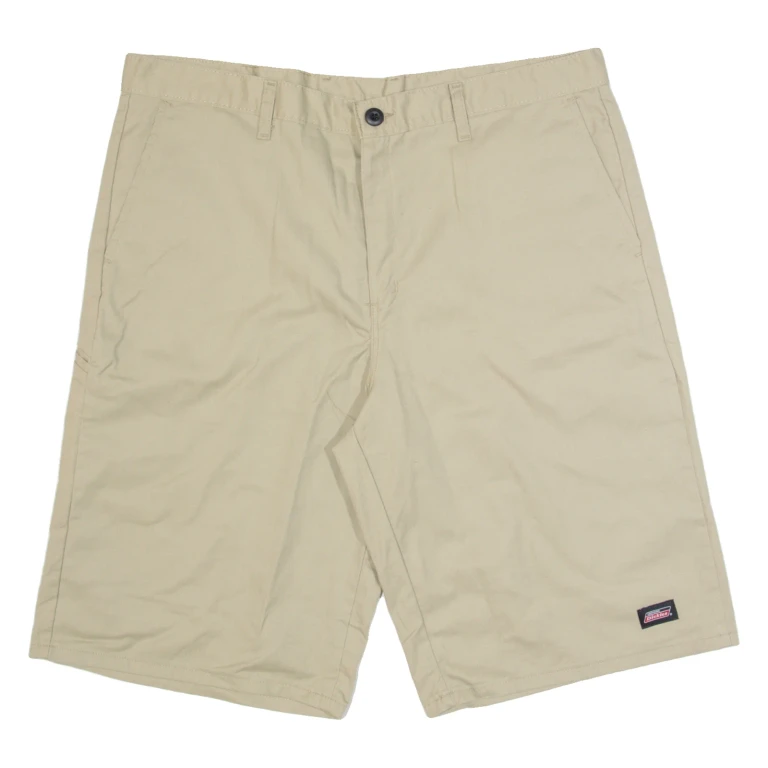DICKIES Mens Casual Shorts Beige Relaxed XL W38
