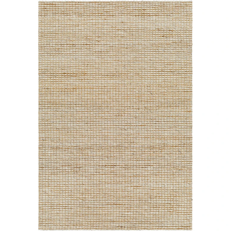 Riki Cream Jute-Wool Blend Rug