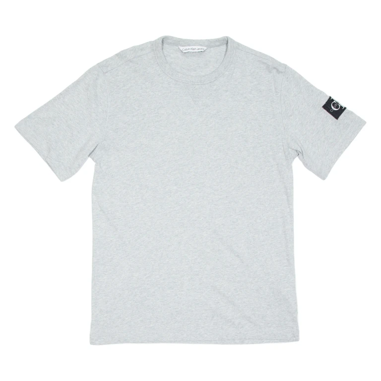 CALVIN KLEIN JEANS Womens T-Shirt Grey M
