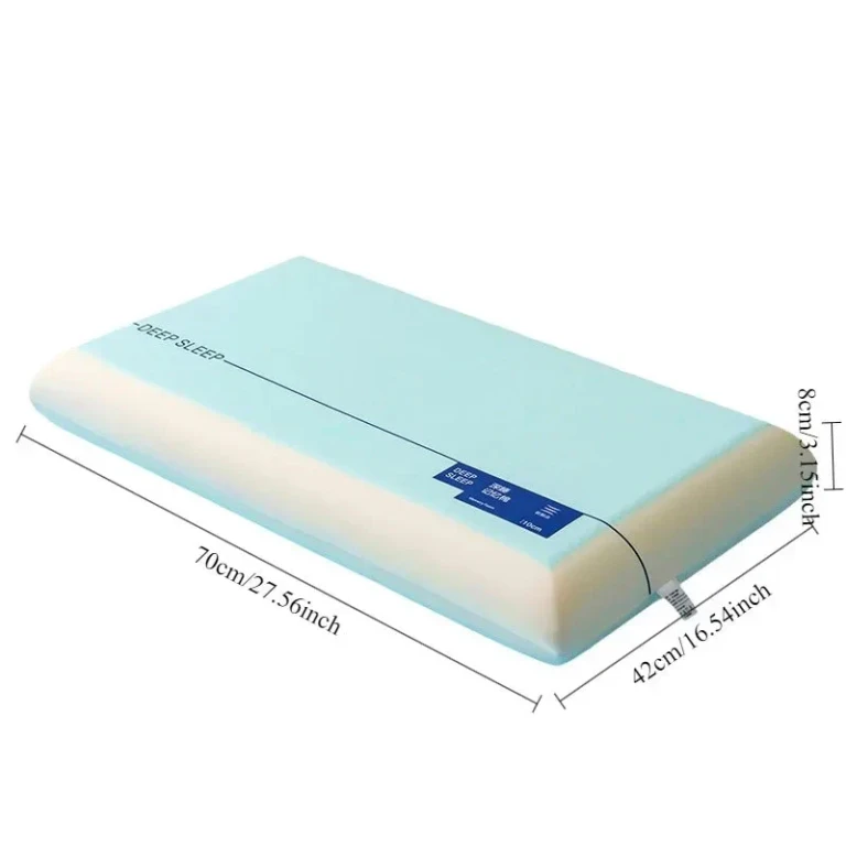 Gel Memory Foam Pillow - Cooling Orthopedic Neck Support
