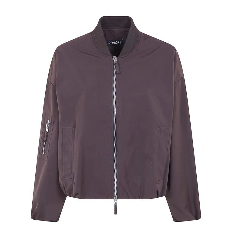 DRHOPE Nylon Bomber Jacket