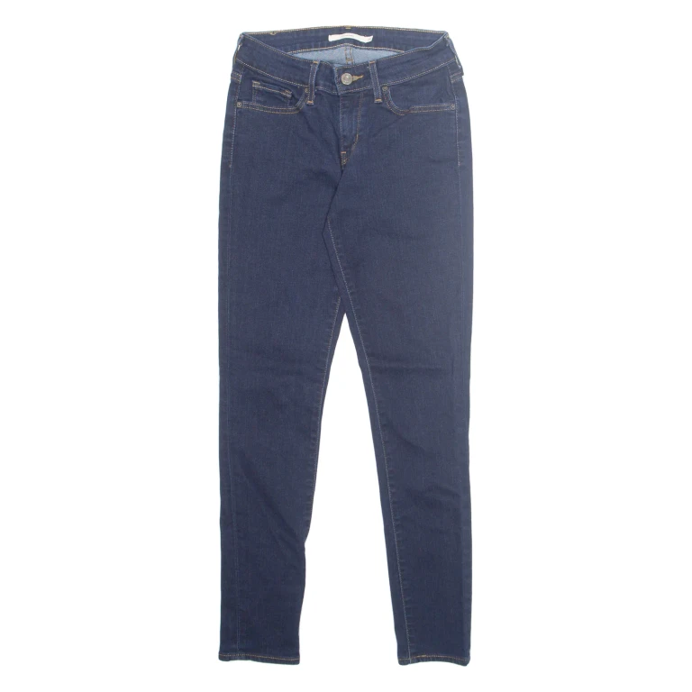 LEVI'S 711 Womens Jeans Blue Regular Skinny W26 L27