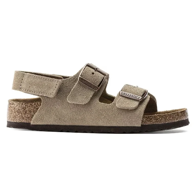 Milano HL Suede Kids Suede Leather Taupe