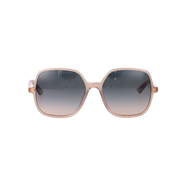 Chloé Beige-beige-grey Acetate Sunglasses - Women