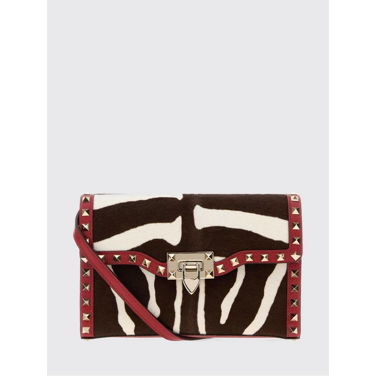 Bolsa de ombro com estampa de zebra