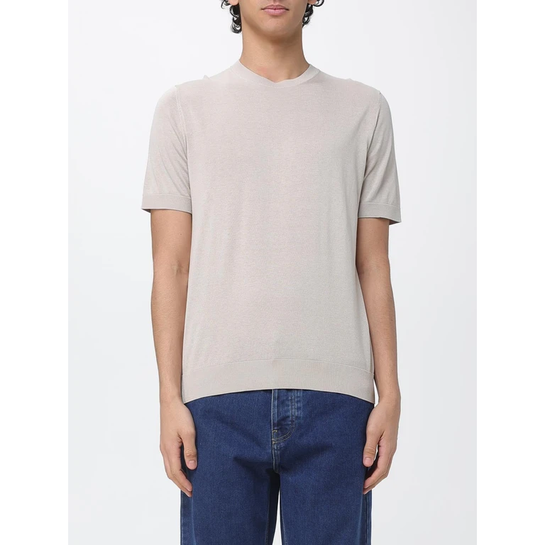 Basic Silk and Cotton Blend Sweater (A010F2001420)