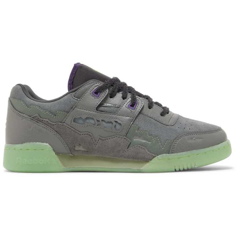 Men's Workout Plus Shoes - Essgry/Coal/Fregrn