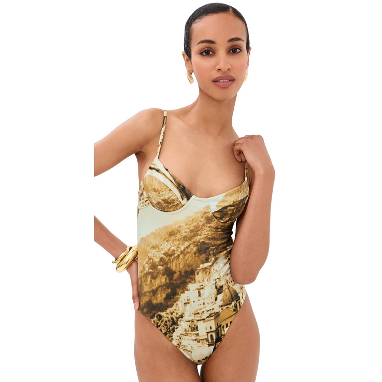 STAUD Caroline One Piece Cliffside S