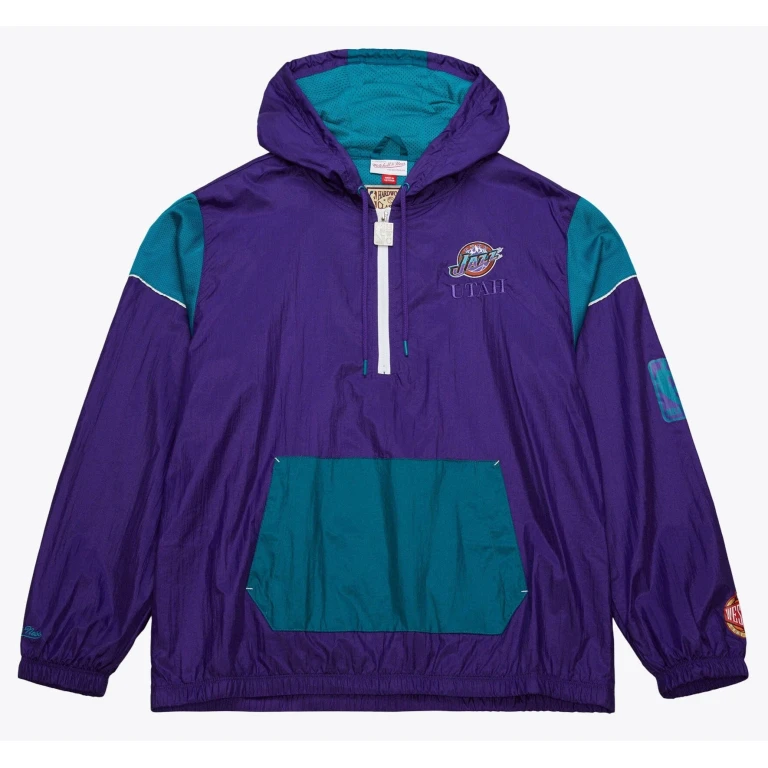 Men's NBA Team Og 3.0 Anorak Vintage Logo Jazz