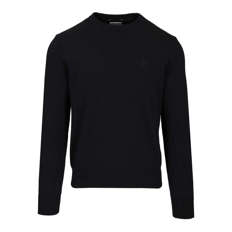 Emporio Armani Pull Col Rond - Bleu (EM005175AF24121UB109)