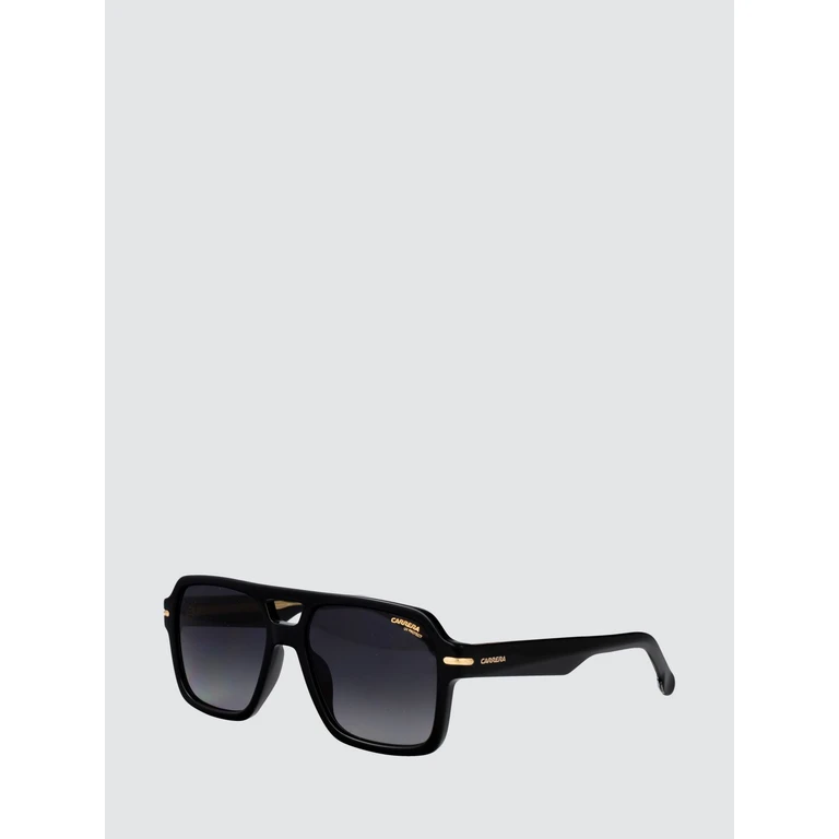 Rectangular Acetate Aviator Sunglasses with Double Bridge (CARRERA377/S807)