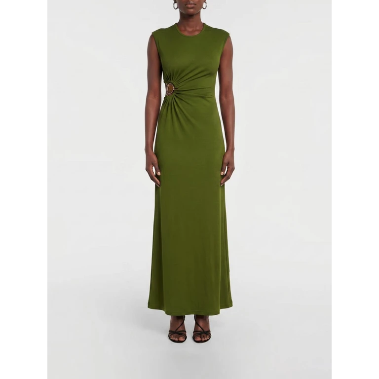 Dress Woman color Green (25043897PAMPUS)