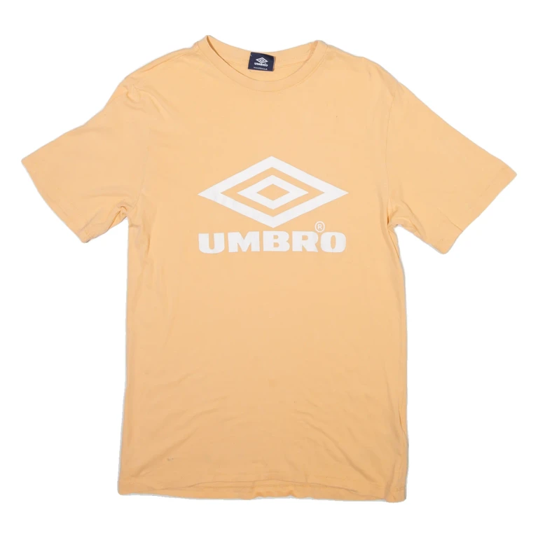 UMBRO Mens T-Shirt Orange S