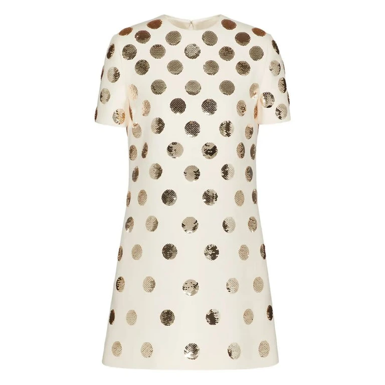 Valentino Garavani Sequin-Embellished Dress