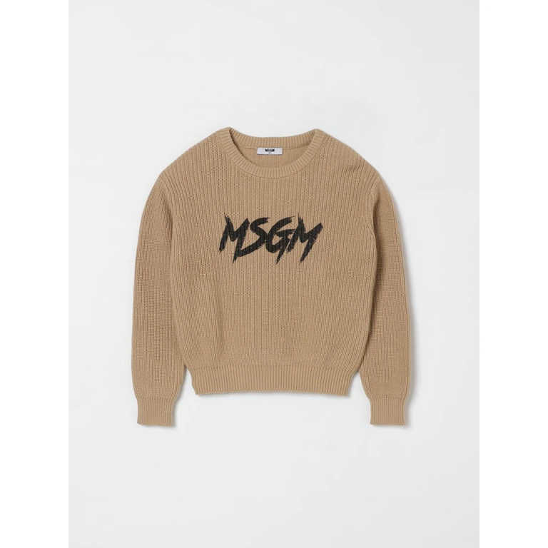 MSGM KIDS Sweater Kids color Beige (F5MSJUJP090MS030)