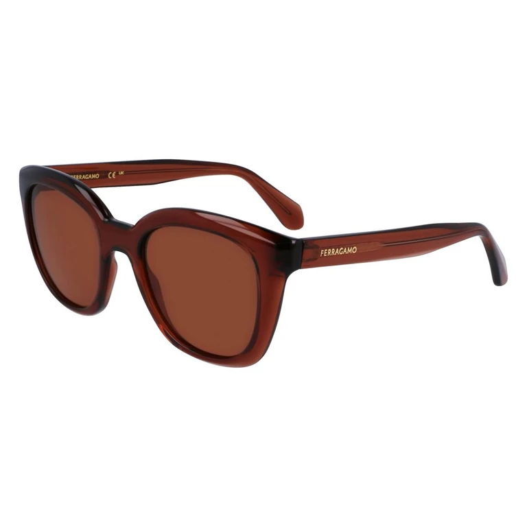 Ferragamo Brown Injected Sunglasses - Women (FESF2000S5221232AC)